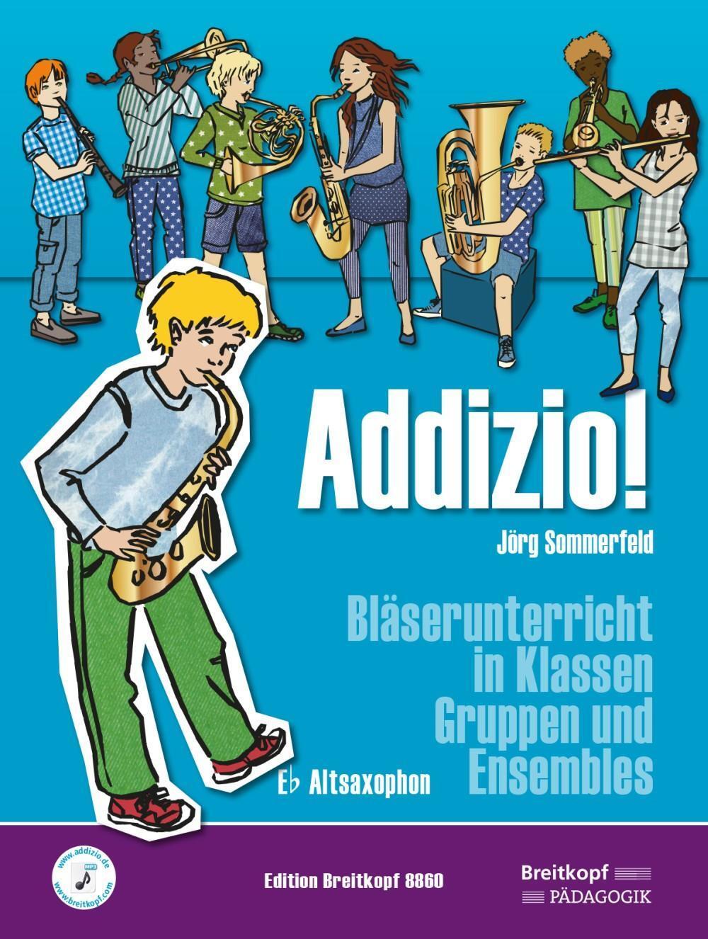Thumbnail - Addizio Schülerheft, Altsaxophon Jörg Sommerfeld