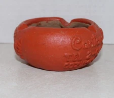 Vintage HOTEL CLUB CANTARELL -Cozumel - Art Pottery Souvenir Ashtray