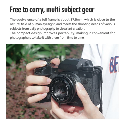 TTArtisan 25mm F2.0 APS-C Manual Focus Lens For Canon EOS-M/ Sony E/ Fuji X/ M43 - Picture 4 of 15