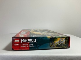 LEGO NINJAGO 70748 Titanium Dragon - New, Unopened, Sealed Set - Retired - 2015