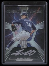 2022 Panini Chronicles Spectra Deep Space Signatures 4 Logan Gilbert Auto