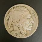 1927-S Buffalo nickel 5 cents - Fine condition - see pics.