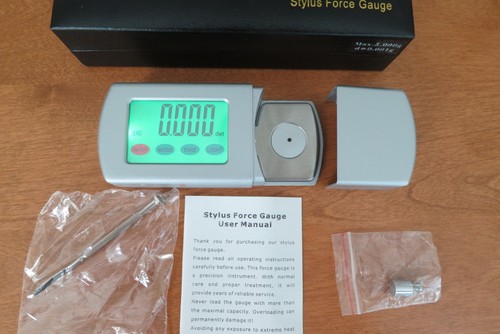 Digital turntable stylus force scale gauge - Autocalibrating - Picture 9 of 9