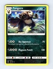 Carta Pokemon Pangoro 82/145 rara Guardiani Risorgenti giocata moderatamente