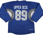 2024 NHL Rookie Showcase 34 Signed Upper Deck Hockey Jersey - Lane, Celebrini +