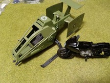 GI JOE / ACTION FORCE SKYHAWK & RAM CYCLE. PARTS ONLY. 