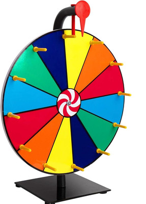 Jxgzyy Spinning Preis Rad 12 Zoll Tabletop Roulette Spinner Rad 12 Farben Neu