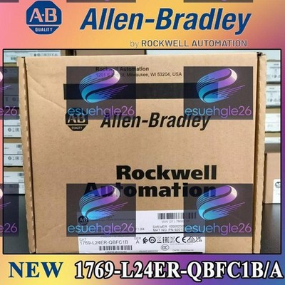 NEW PLC 1769-L24ER-QBFC1B CompactLogix 750KB DI/O AI/O Controller NEW