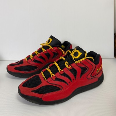 Nike KD 18 Air Bakin Red Black Yellow Kevin Durant HV1992-600