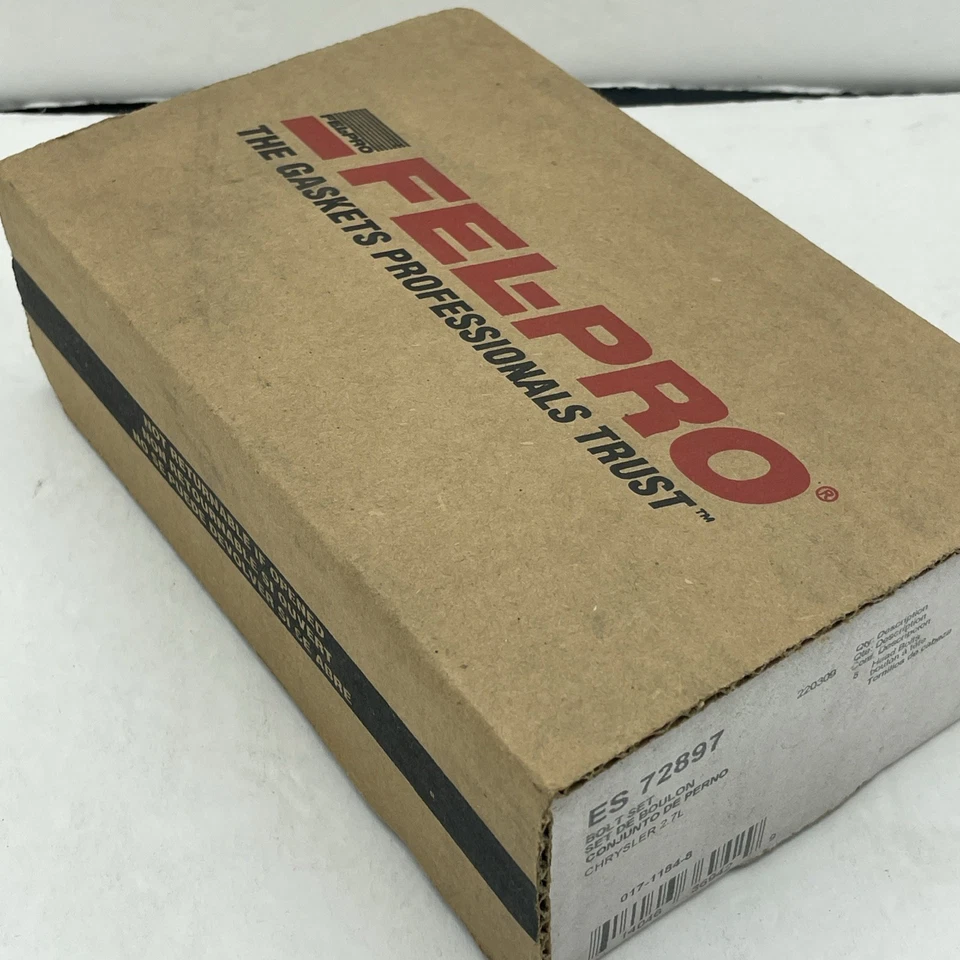 Perno de culata FELPRO ES 78972.7 Chrysler 300 Dodge Intrepid Stratus V6 Foto 3 de 3