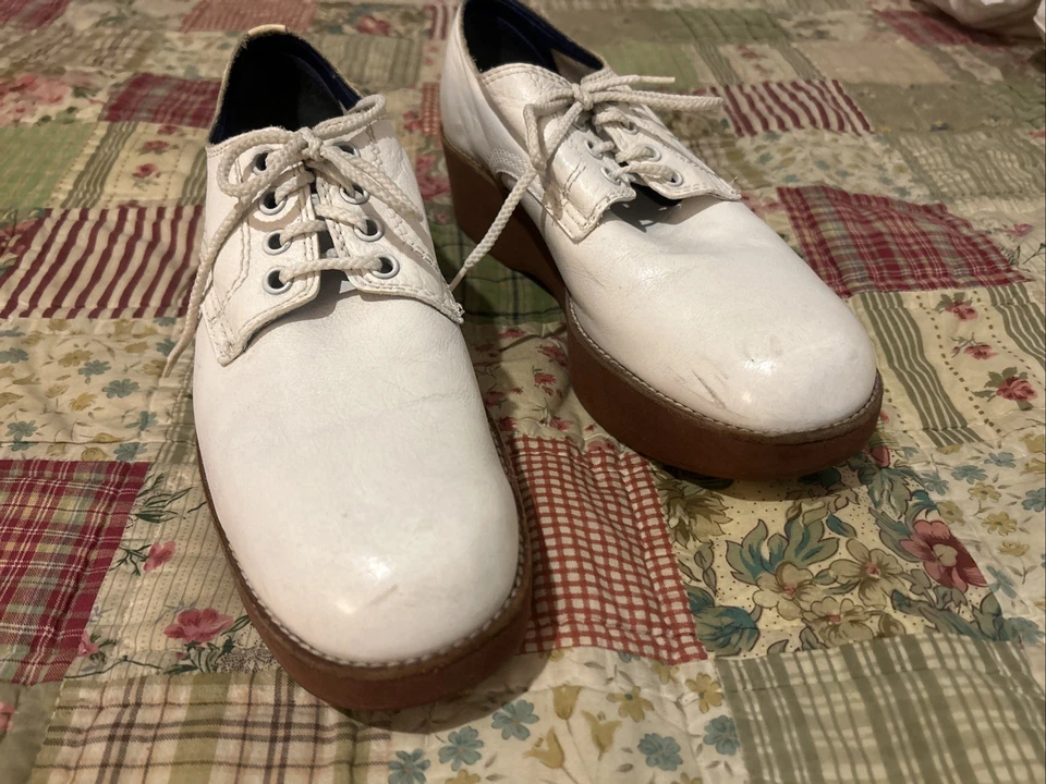 Junya Watanabe Comme Des Garçon White Platform Unisex Shoes - Image 2 of 4