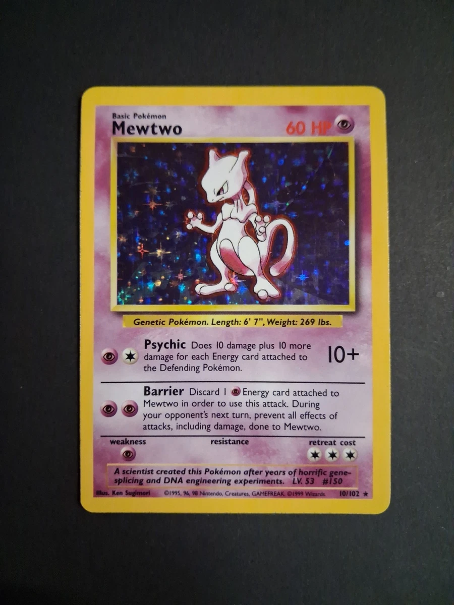 original holographic mewtwo card Shining [1st Edition] #109 Prices | Pokemon Neo Destiny Discard 1 Psychic Energy card in order to prevent all effects of attacks Mewtwo  Base Set First