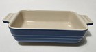 LE Creuset 5×7×1.75 Square Casserole Stoneware Baking Dish 