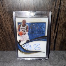 2019 Immaculate Collection Kevin Garnett Marks of Greatness Auto 13/49 