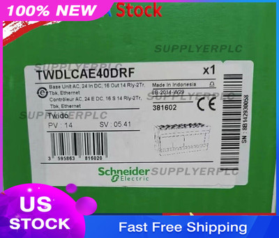 Schneider Twido TWDLCAE40DRF PLC 24 In Programmable Logic Controller Base Unit