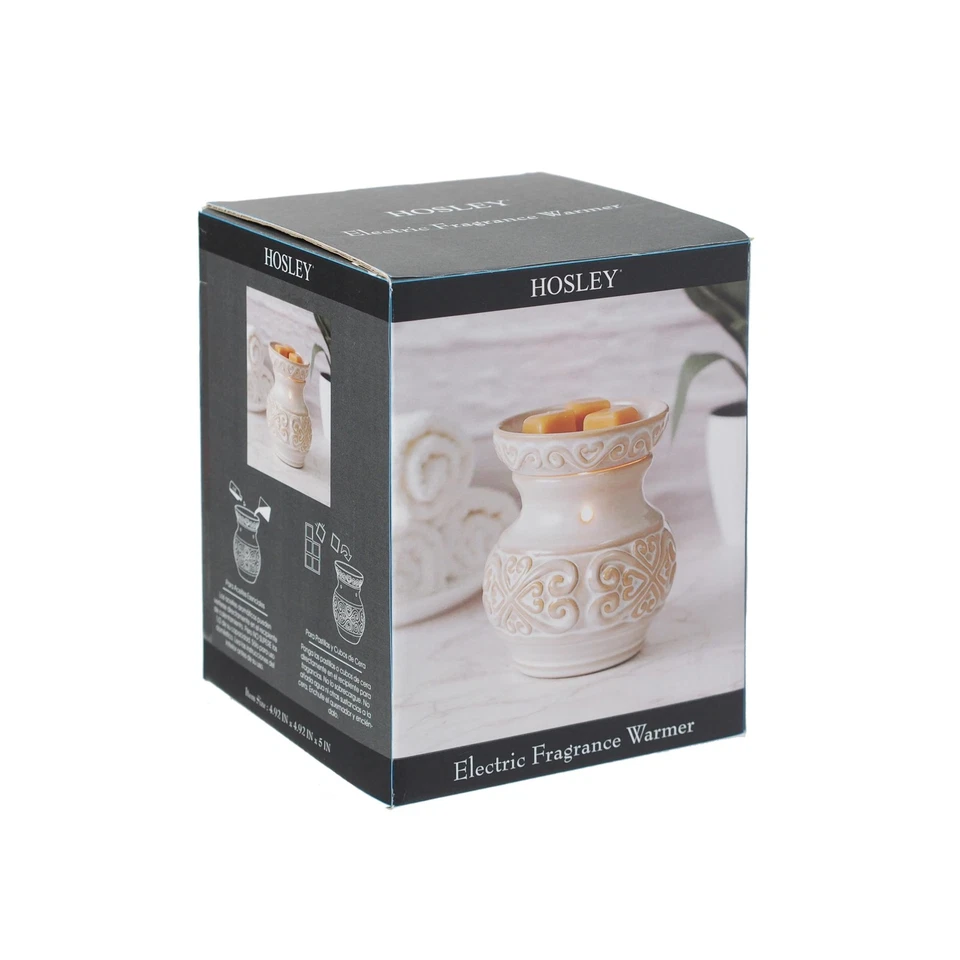 Calentador eléctrico de cerámica Hosley 5 High Cream. Regalo ideal para boda... Envío rápido Foto 2 de 4