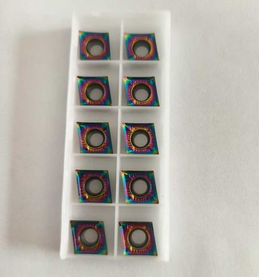 10PC CCGT120404-AK ZM1135 Turning insertion DLC coating for aluminum CCGT431
