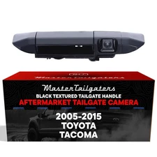 Master Tailgaters Black Tailgate Handle with Backup Camera Replacement for To...