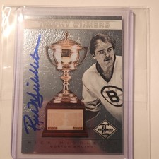 Panini Limited Trophy Winners Autograph Rick Middleton /99 Bruins TW-39