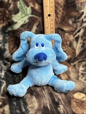 TY Beanie Babies Blue Dog Puppy Blue's Clues Plush Stuffed Animal Toy 6"