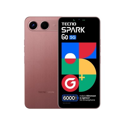 Tecno Spark Go 5G (Bikaner Red, 128 GB) (4 GB RAM) Dimensity 6400 5G Prozessor