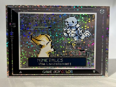SQUIRTLE VS NINETALES GAMEBOY COLOR - POKEMON CARDS ( PSA , CGC , BGS , TAG )