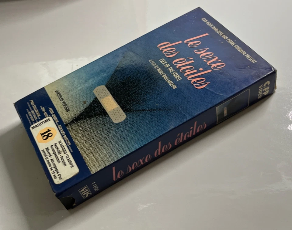 Le Sexe Des étoiles (VHS, 1993) Tested & Working Perfectly! - Image 3 of 4