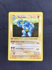 Pokemon Cards: Base Set 1st Edition Uncommon: Machoke 34/102