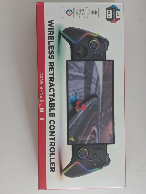 OLED Retractable Screen Holder Game Controller  Switch 2