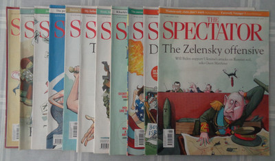 The Spectator Magazine. 11 Issues. 2024. 275 x 210mm. 64 pages.