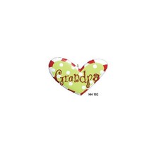 Grandpa Heart Personalized Christmas Tree Ornament