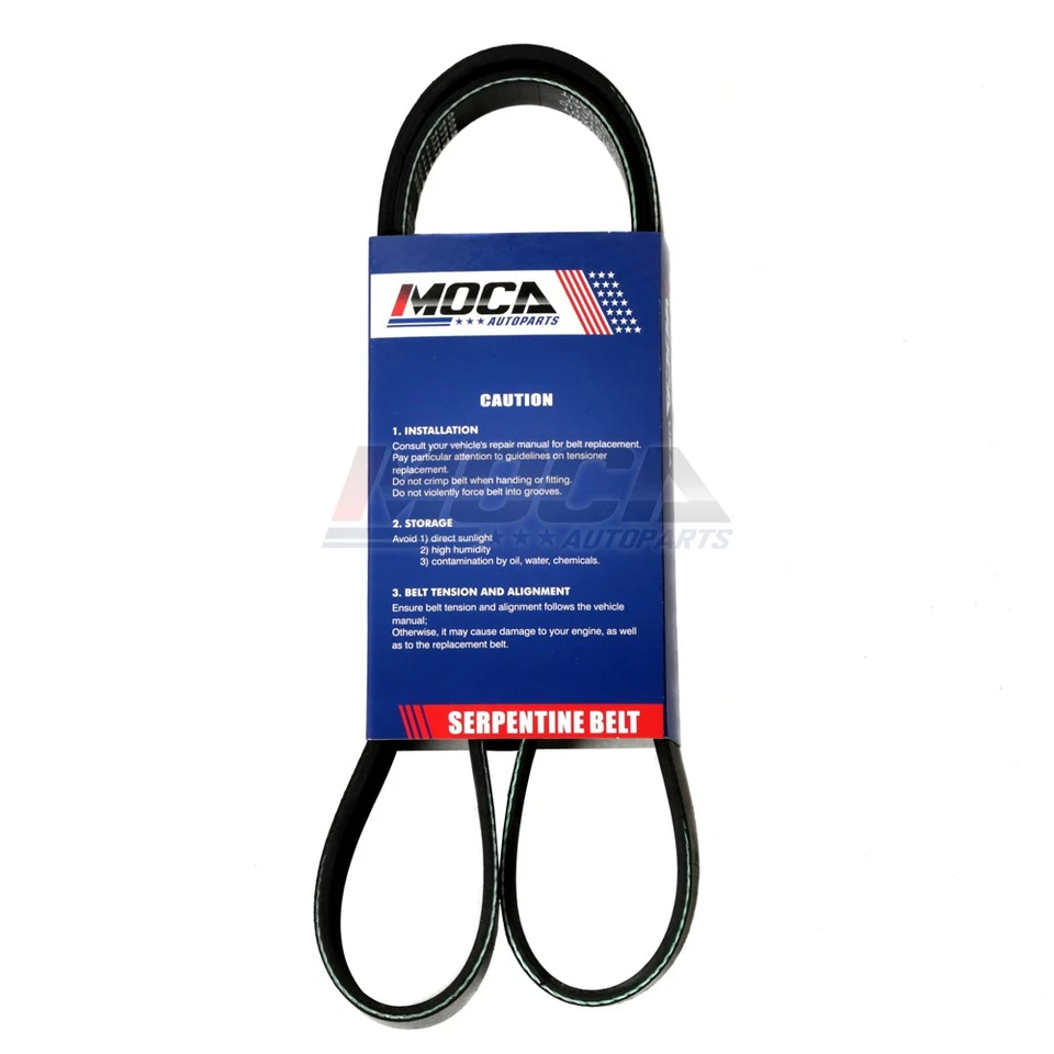 Serpentine Belt & Tensioner for 11-16 Scion tC 09-18 Toyota Camry RAV4 2.5L - Image 2 of 4