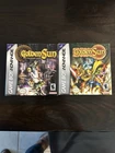 Golden Sun And Lost Age! (Nintendo GBA) - CIB W Protectors!