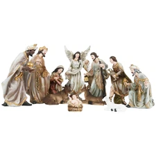 Nativity Scene Set 12 Inch 11 Piece Holy Family & Magi Nacimiento |2195SN| New