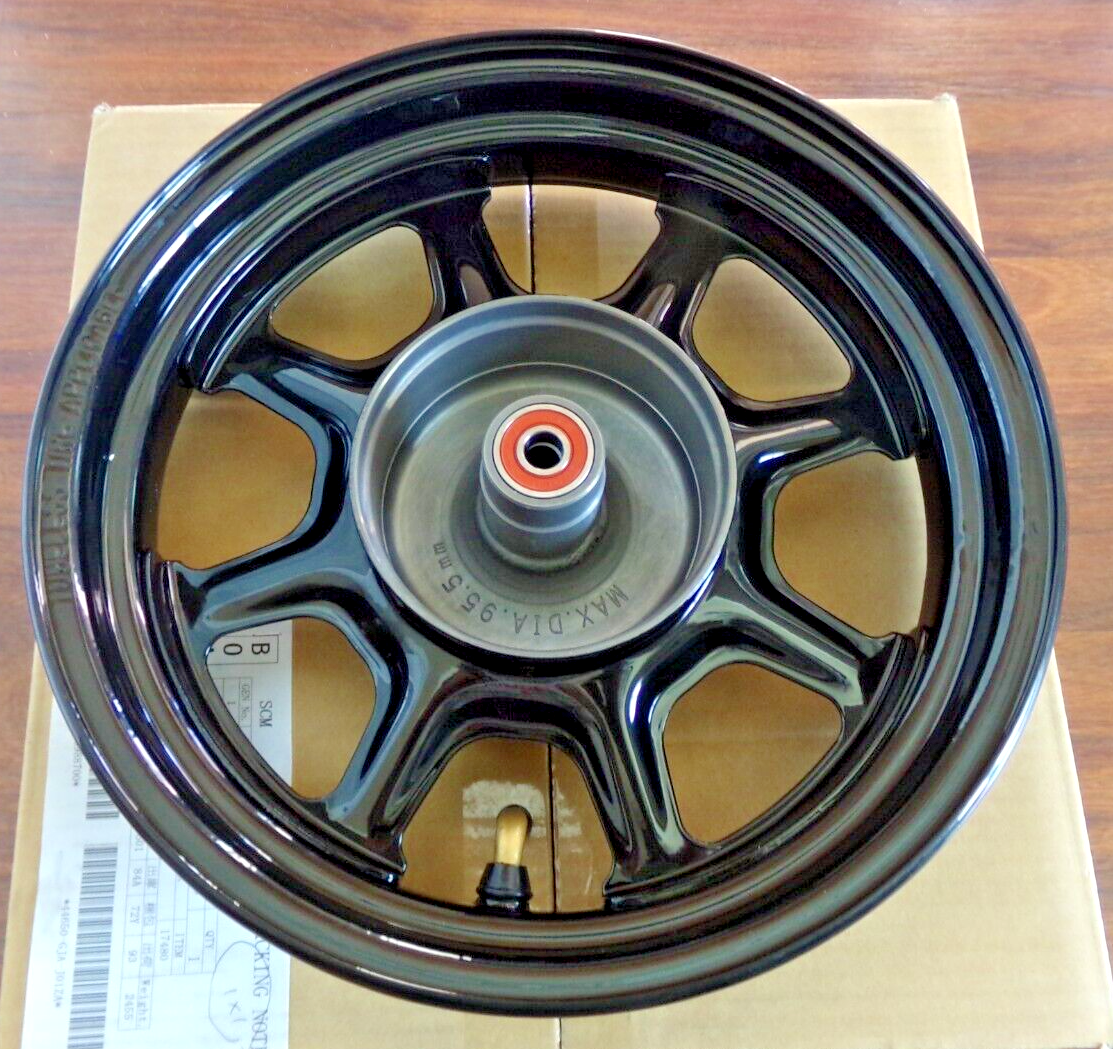HONDA NCW50, METROPOLITAN 50 FRONT WHEEL, RIM & BRAKE DRUM