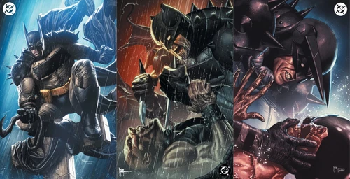ABSOLUTE BATMAN #9 - #7 & #4 - MICO SUAYAN VIRGIN EXCLUSIVE 3 PACK LTD 1000