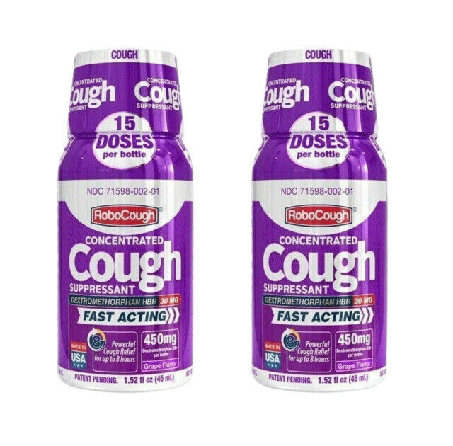 Robo Cough Maximum Cough Relief - 450mg (2 Pack) for sale online | eBay ...