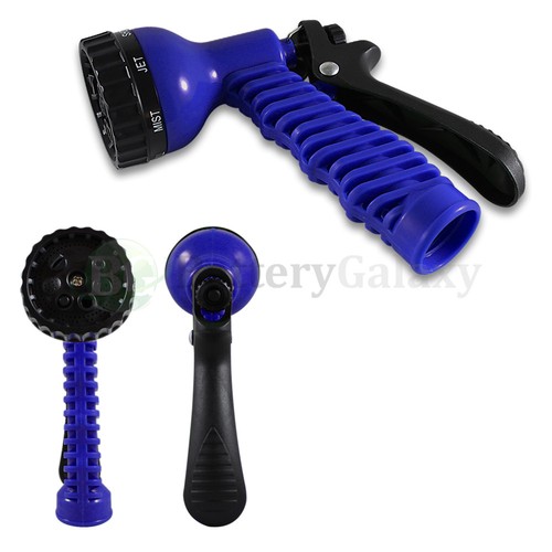 Garden Lawn Hose Nozzle Head Water Sprayer Blue - 7 SPRAY PATTERNS! 1,300+SOLD - Picture 8 of 11