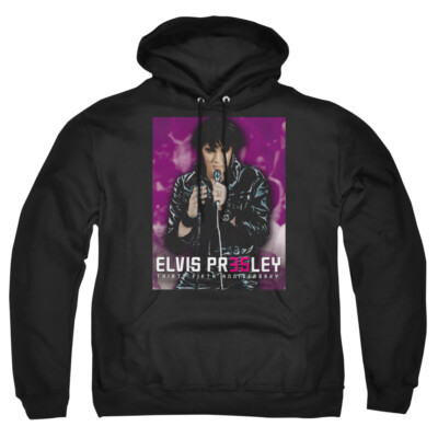 Elvis ''35th Leather'' Pullover Hoodie, Sweatshirt or Long Sleeve  T-Shirt