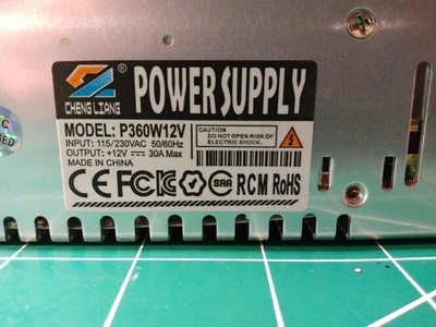 New Creality Cr10 S5 Psu Power Supply 30a P360w12v Cheng Liang 3d Printer Ebay New Creality Cr10 S5 Psu Power Supply 30a P360w12v Cheng Liang 3d Printer Ebay