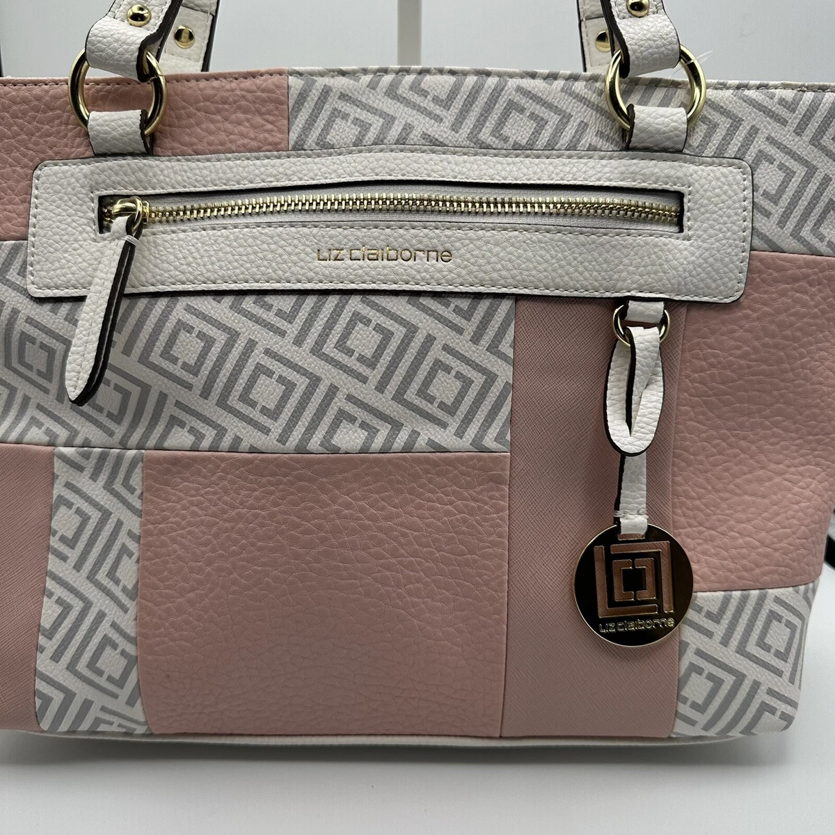 Liz claiborne jess clearance shopper tote bag
