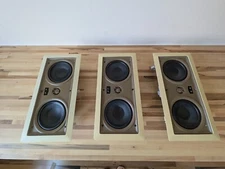 Proficient IW 550 in-wall speakers (3) 