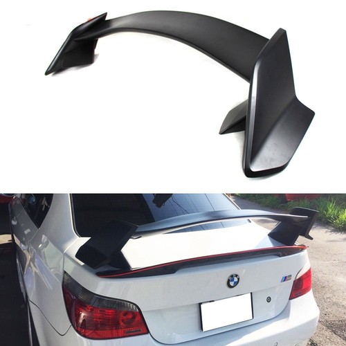 PAINTED 2004-2010 FOR BMW E60 5-SERIES 4DR SEDAN FK8 LOOK REAR TRUNK SPOILER - Picture 2 of 7
