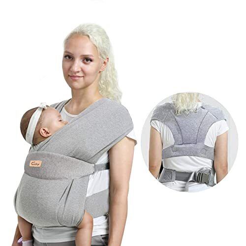 Baby Wrap Carrier Sling Soft Baby Carrier Infant Baby Sling Hands Free - Picture 1 of 5