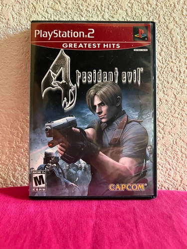 Resident Evil 4 Sony PlayStation 2 PS2 2005 Greatest Hits Red Label  (No Manual)