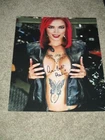 Porn Star ANNA BELL PEAKS Signed 8x10 SEXY Photo AUTOGRAPH 1Z