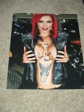Porn Star ANNA BELL PEAKS Signed 8x10 SEXY Photo AUTOGRAPH 1Z