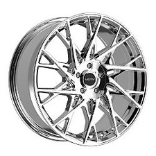 1 Motiv 17x7.5 5x100 5x4.50 40 430c Maestro Chrome Plated Wheel Rim