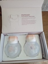 Momcozy S12 9-Levels Double Wearable Breast Pump - White