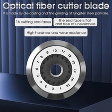 Optical Fiber Cleaver Blade Apply Fusion Splice Cutters Tools 16 Plane Blades